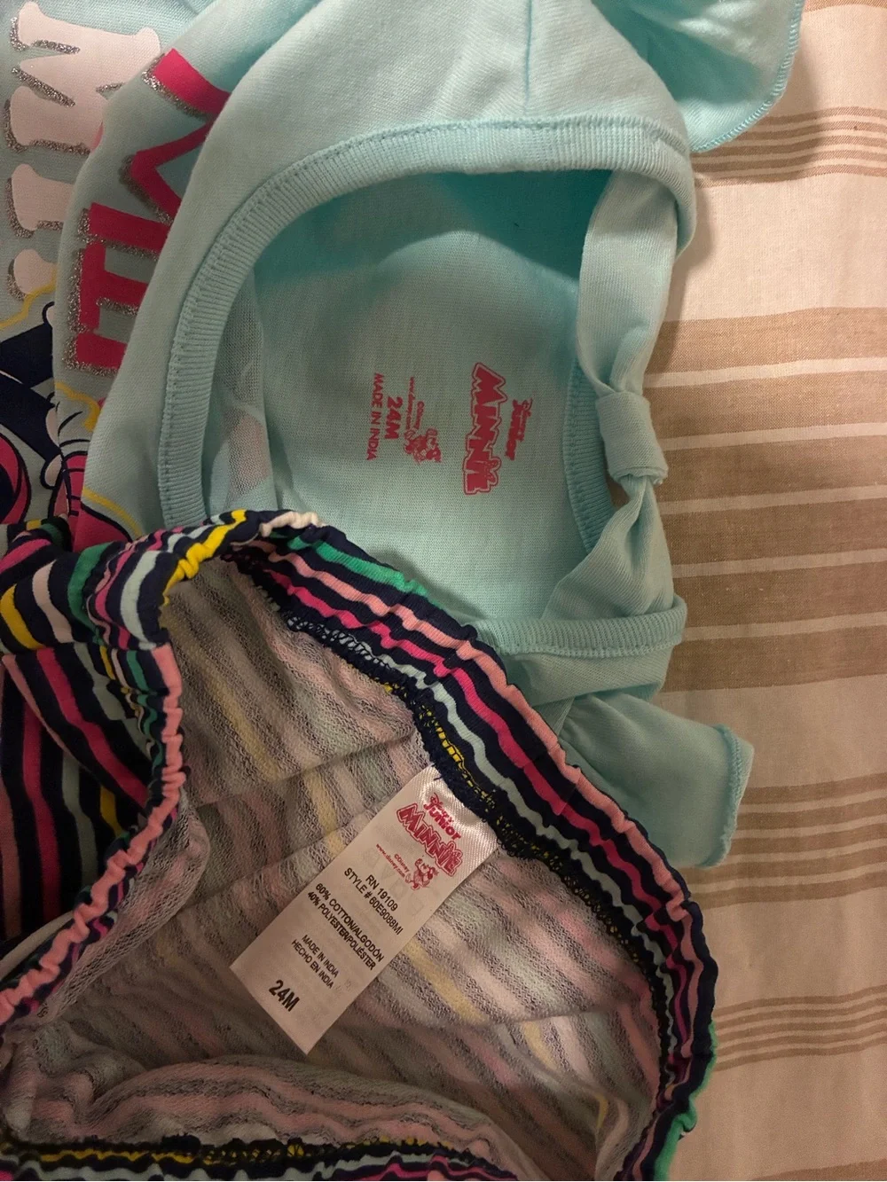 NWOT 24m Minnie Mouse Girls Set